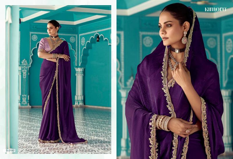 Kimora Amber Catalog Embroidered indian muslim brides saree suppliers in india