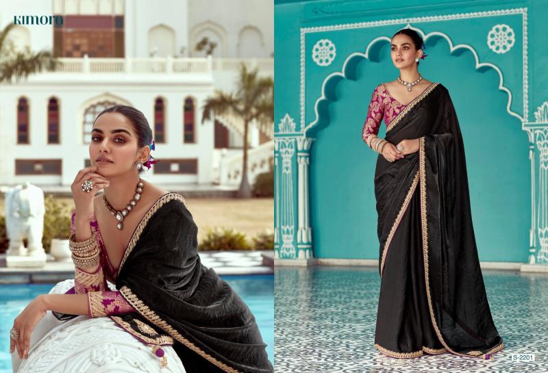 Kimora Amber Catalog Embroidered indian muslim brides saree suppliers in india