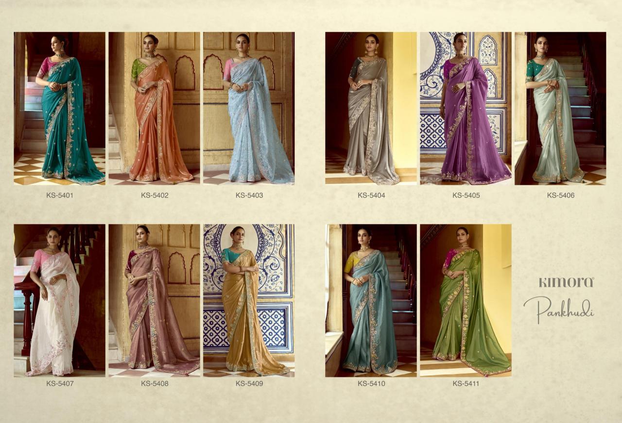 Kimora Pankhudi Catalog Designer south india fashion latest sarees