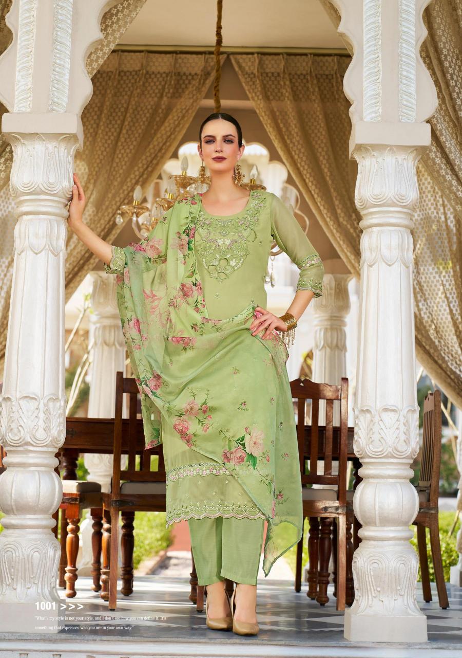 Lady Leela Varnika Catalog embroidered kurti catalogue