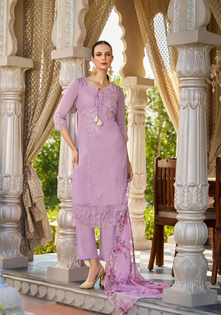Lady Leela Varnika Catalog embroidered kurti catalogue