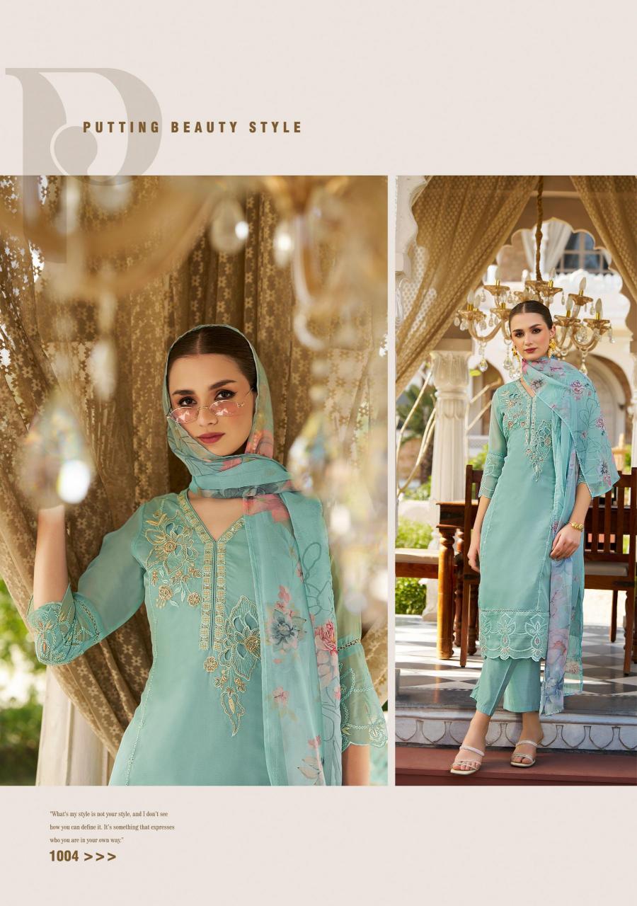 Lady Leela Varnika Catalog embroidered kurti catalogue