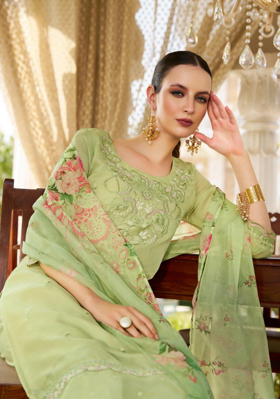 Lady Leela Varnika Catalog embroidered kurti catalogue