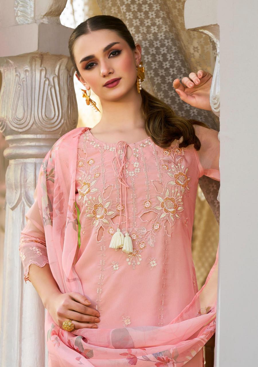 Lady Leela Varnika Catalog embroidered kurti catalogue