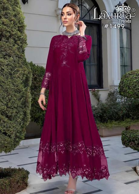Laxuria Trendz 1499 catalog Tunic Ready Made pakistani suits shops in amritsar