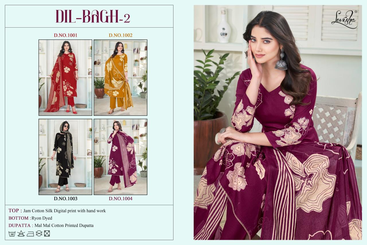 Levisha Dil Bagh Vol 2 Catalog designer suit pakistani mista