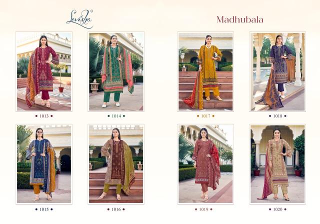 Levisha Madhubala Catalog wholesale dress materials shop in surat
