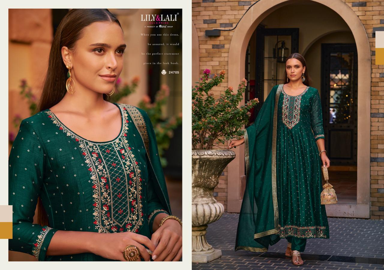 Lily & Lali Anarkali Catalog catalogue kurtis manufacturers in surat