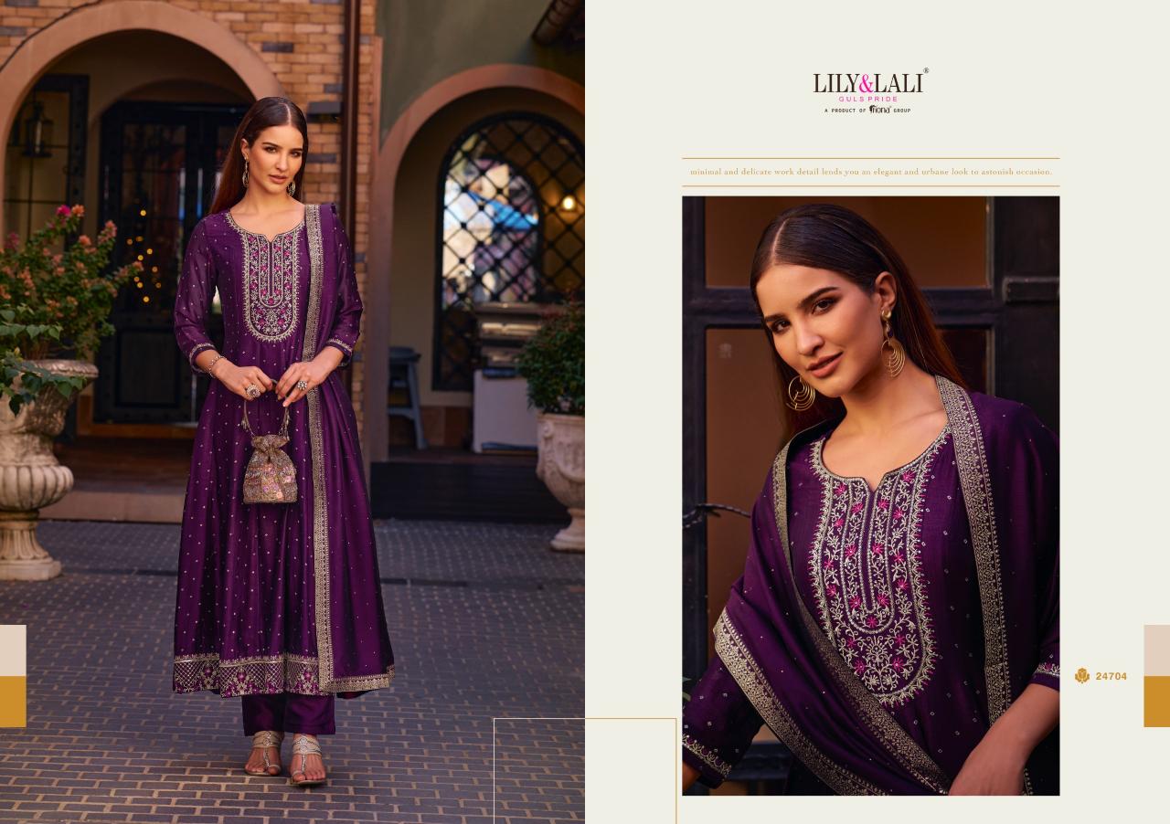 Lily & Lali Anarkali Catalog catalogue kurtis manufacturers in surat