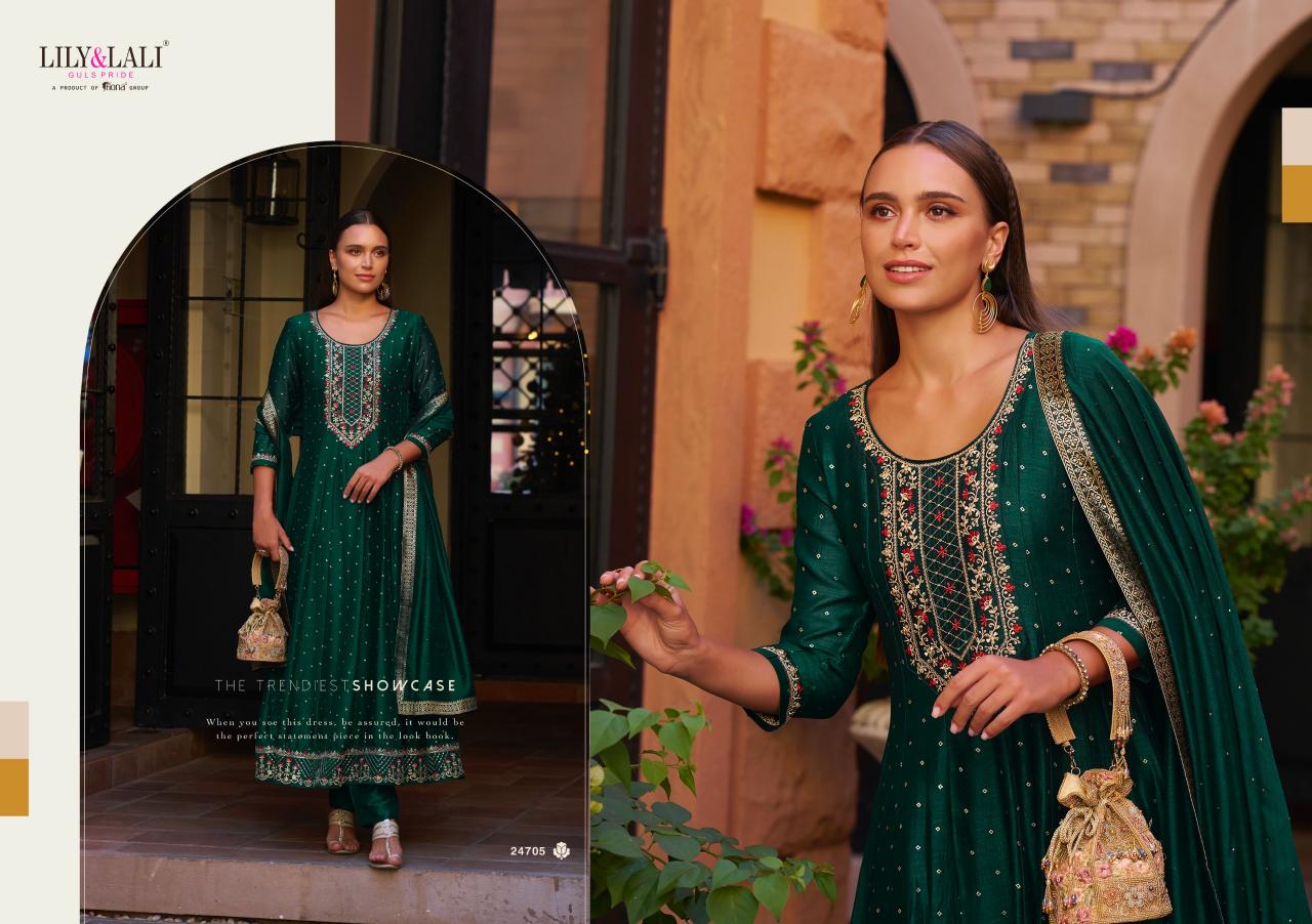 Lily & Lali Anarkali Catalog catalogue kurtis manufacturers in surat