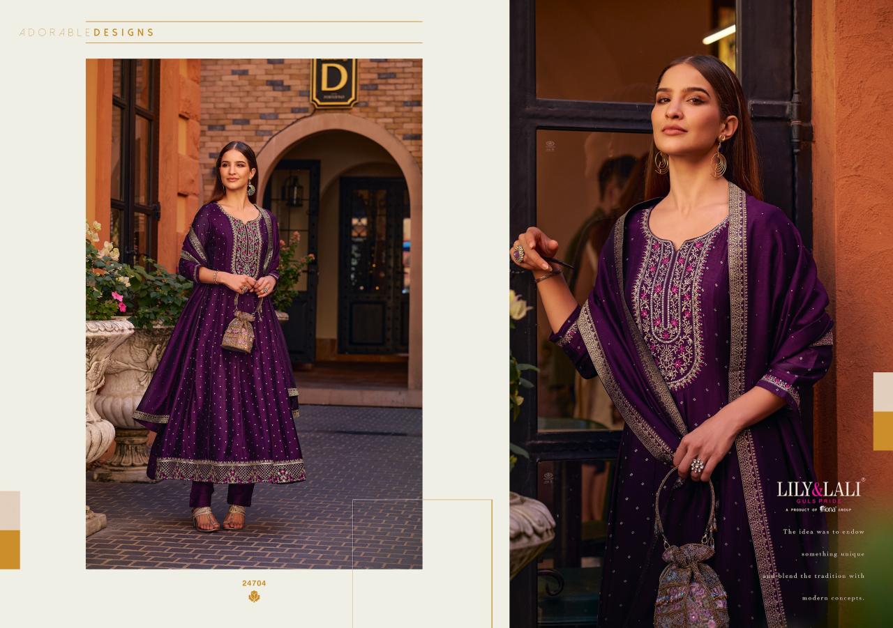 Lily & Lali Anarkali Catalog catalogue kurtis manufacturers in surat