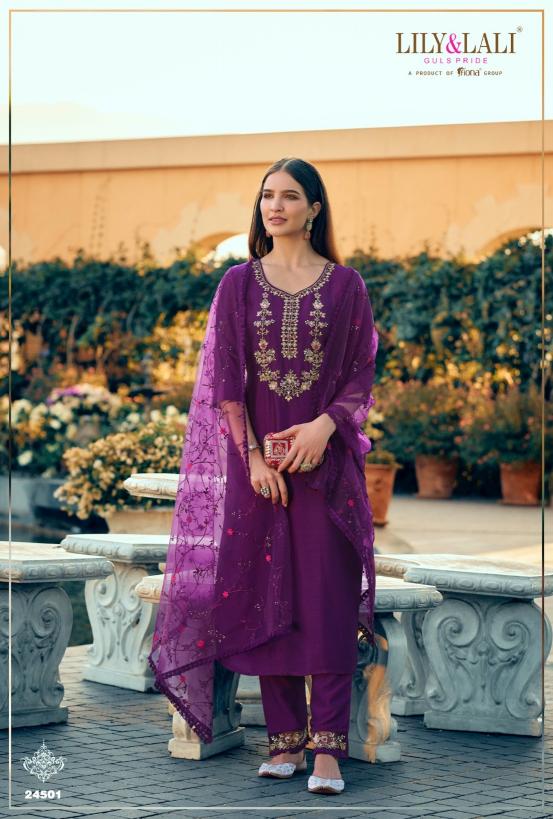 Lily & Lali Maria 9 Vol 5 Catalog latest kurti neck designs catalogue