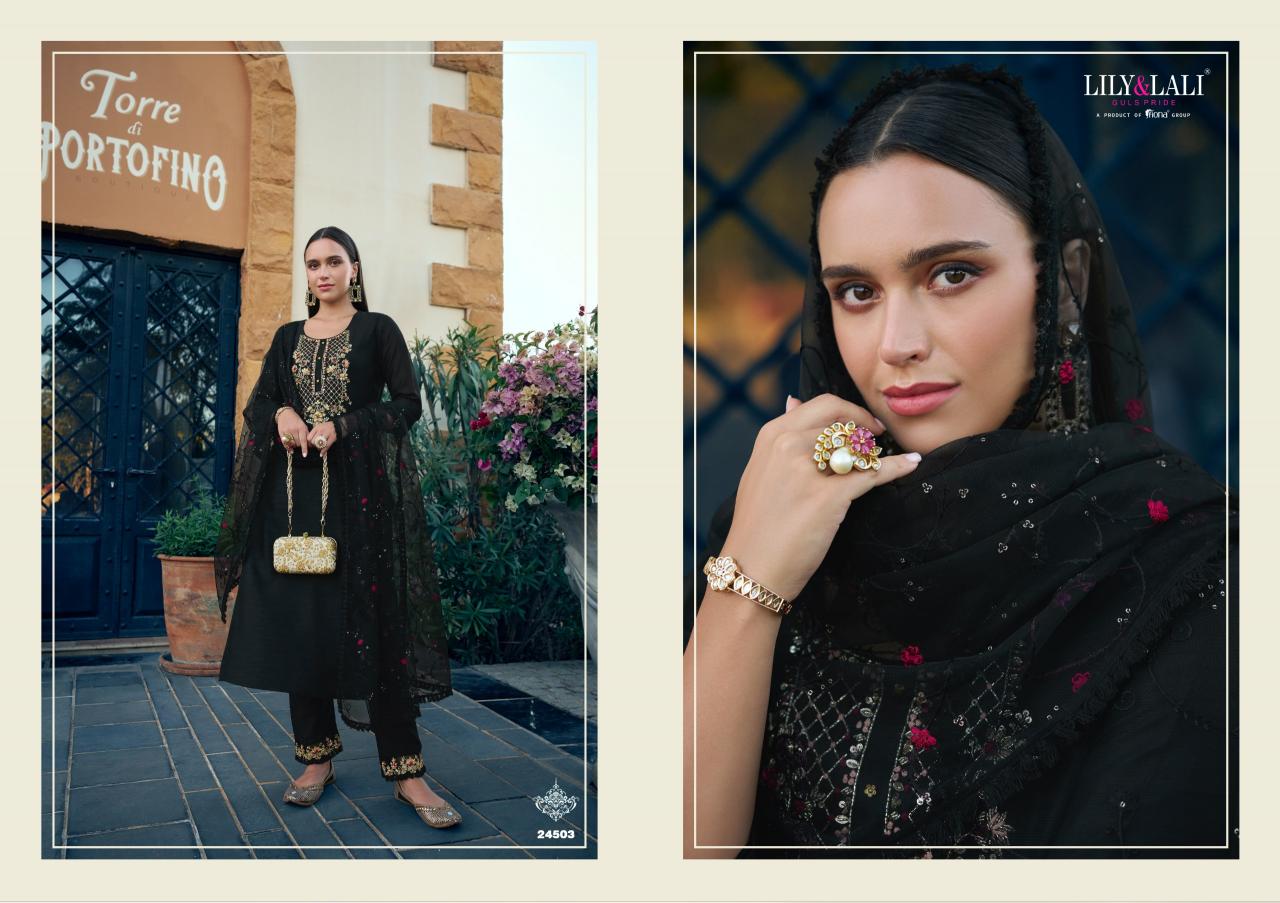 Lily & Lali Maria 9 Vol 5 Catalog latest kurti neck designs catalogue