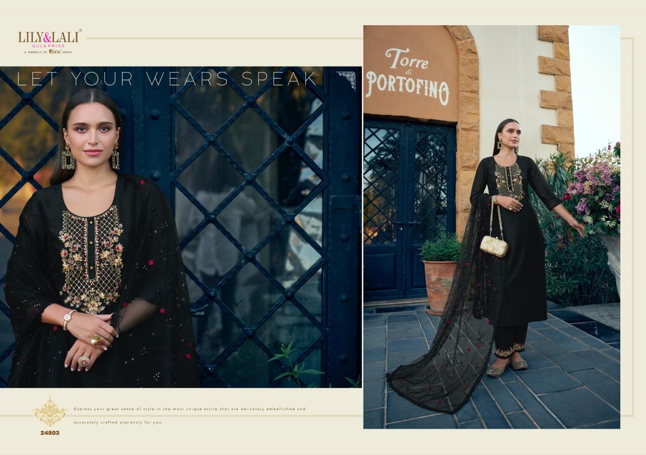 Lily & Lali Maria 9 Vol 5 Catalog latest kurti neck designs catalogue
