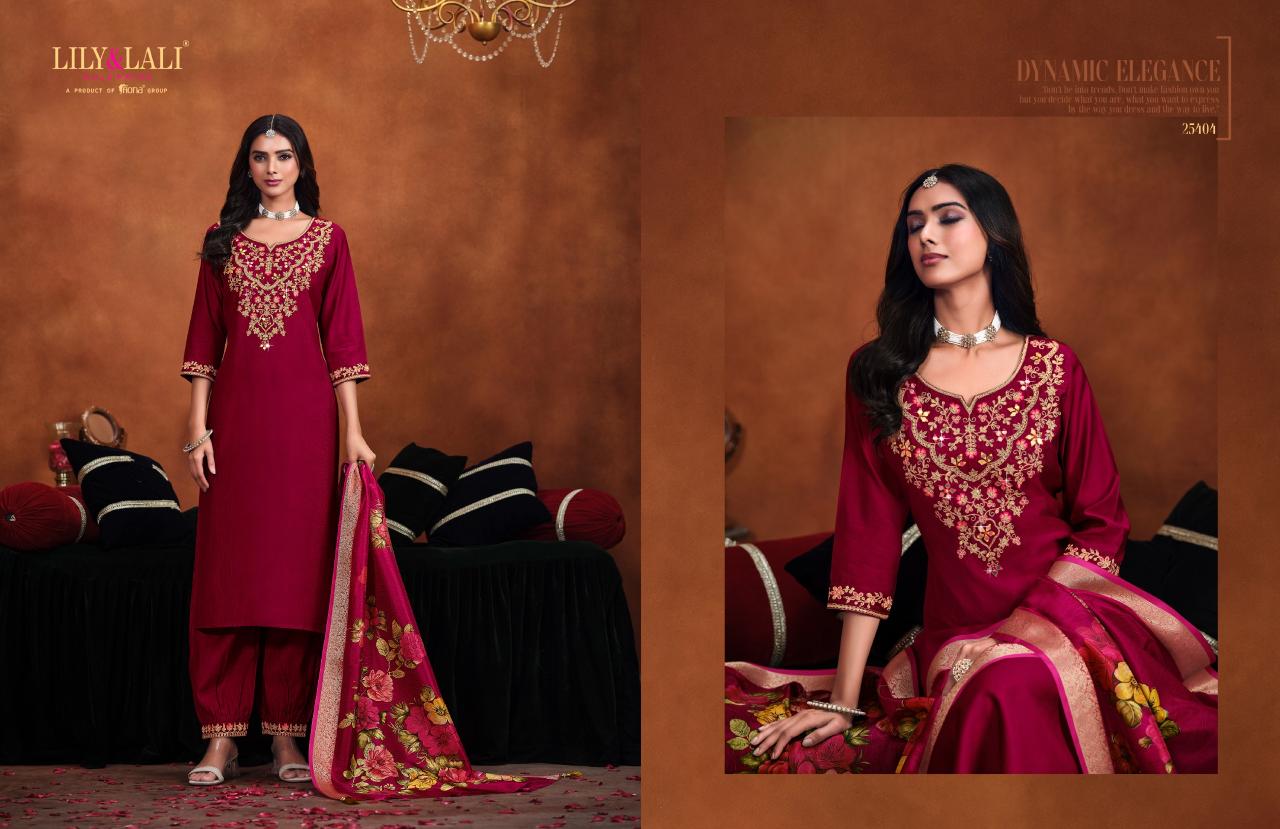 Lily & Lali Mirror Vol 1 catalog wholesale designer kurti