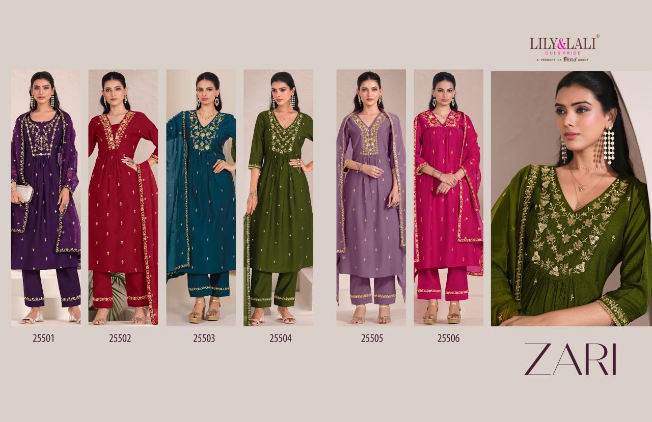 Lily & Lali Zari Catalog ladies kurtis manufacturer wholesaler distributor of ladies kurtis