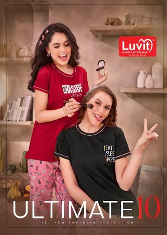 Luvit Ultimate Vol 10 Catalog night dress wholesale market in ahmedabad