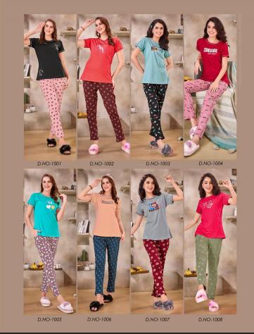 Luvit Ultimate Vol 10 Catalog night dress wholesale market in ahmedabad