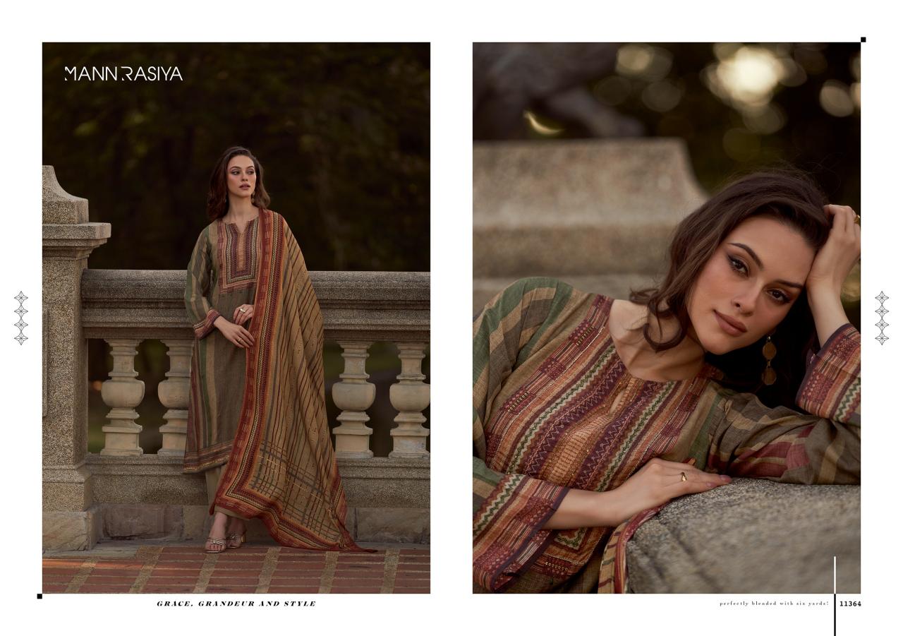 Mannrasiya Sofiya Catalog muslin silk salwar suit