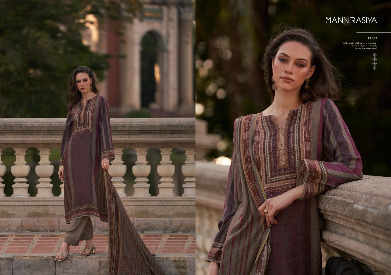 Mannrasiya Sofiya Catalog muslin silk salwar suit