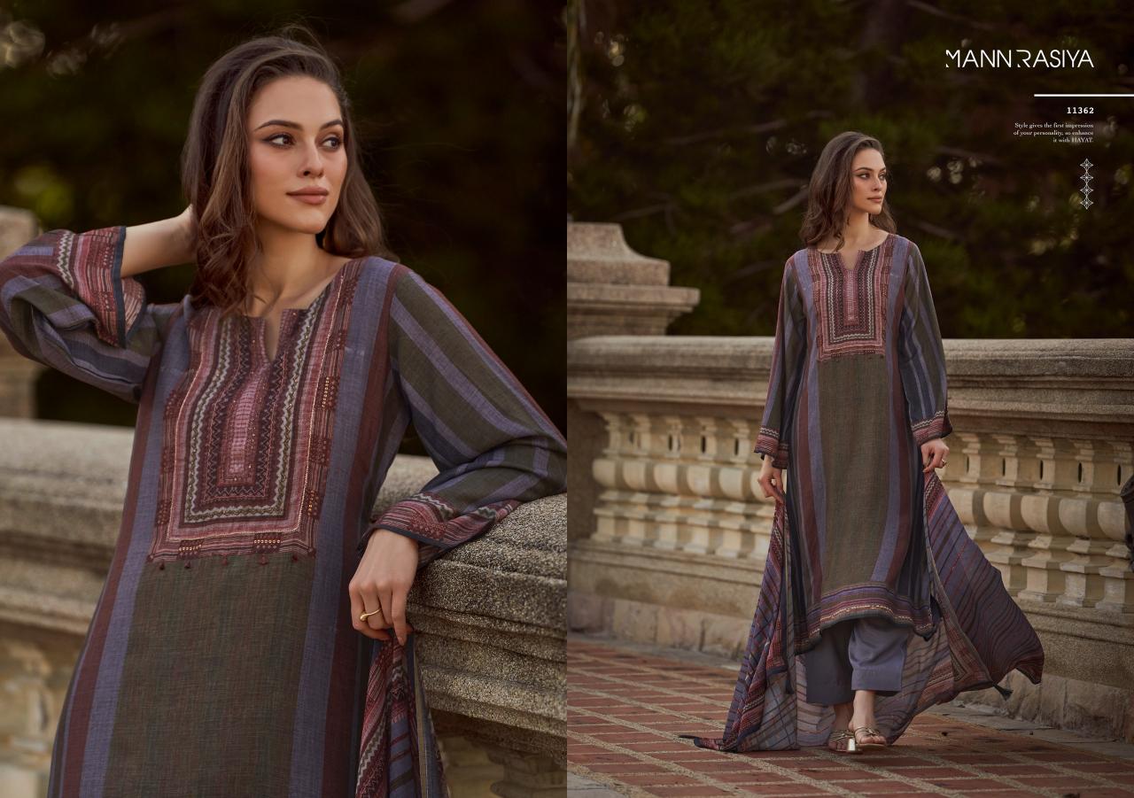 Mannrasiya Sofiya Catalog muslin silk salwar suit