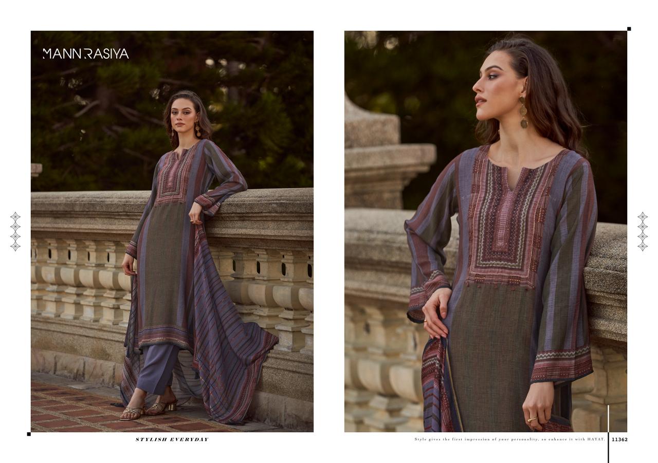 Mannrasiya Sofiya Catalog muslin silk salwar suit