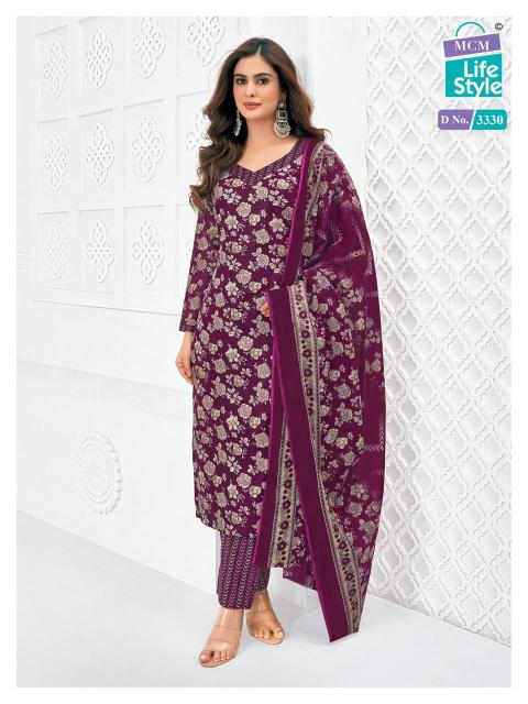 MCM Priyalaxmi Vol-33 - Dress Material - Wholesale Catalog