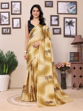 Meera 256 Ready To Wear Printed Silk cheapest saree latest online shopping in india