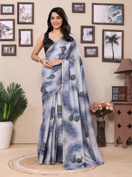 Meera 256 Ready To Wear Printed Silk cheapest saree latest online shopping in india