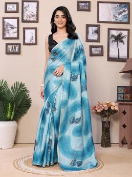 Meera 256 Ready To Wear Printed Silk cheapest saree latest online shopping in india