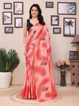 Meera 256 Ready To Wear Printed Silk cheapest saree latest online shopping in india