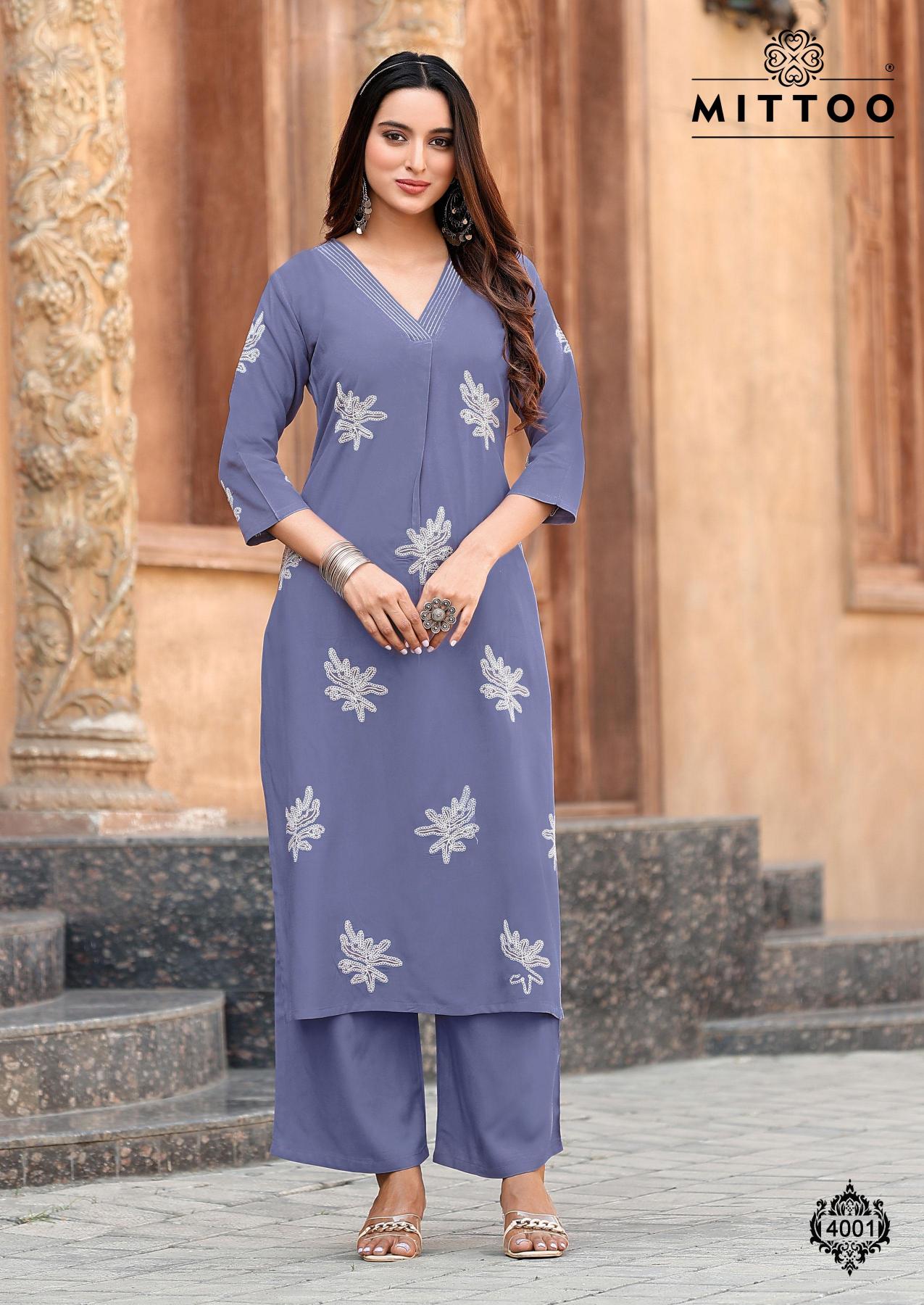 Mittoo Albella Catalog cord set for women wholesale