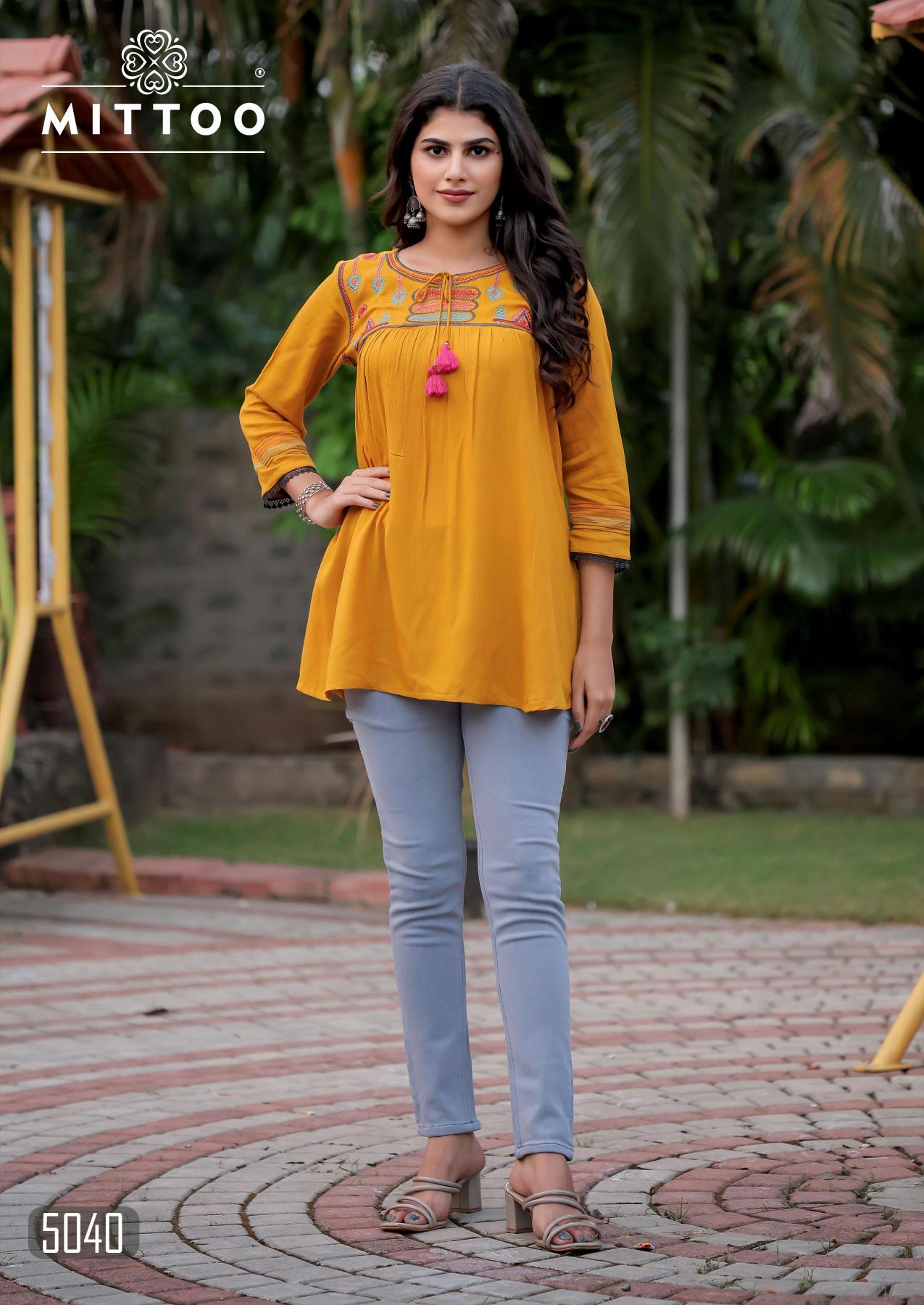 Mittoo Victoria Vol 7 kurti catalogue simple and sweet