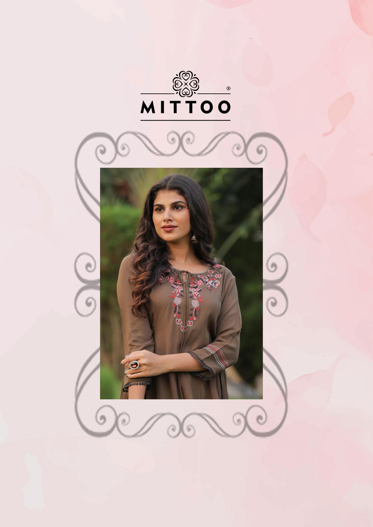 Mittoo Victoria Vol 7 kurti catalogue simple and sweet