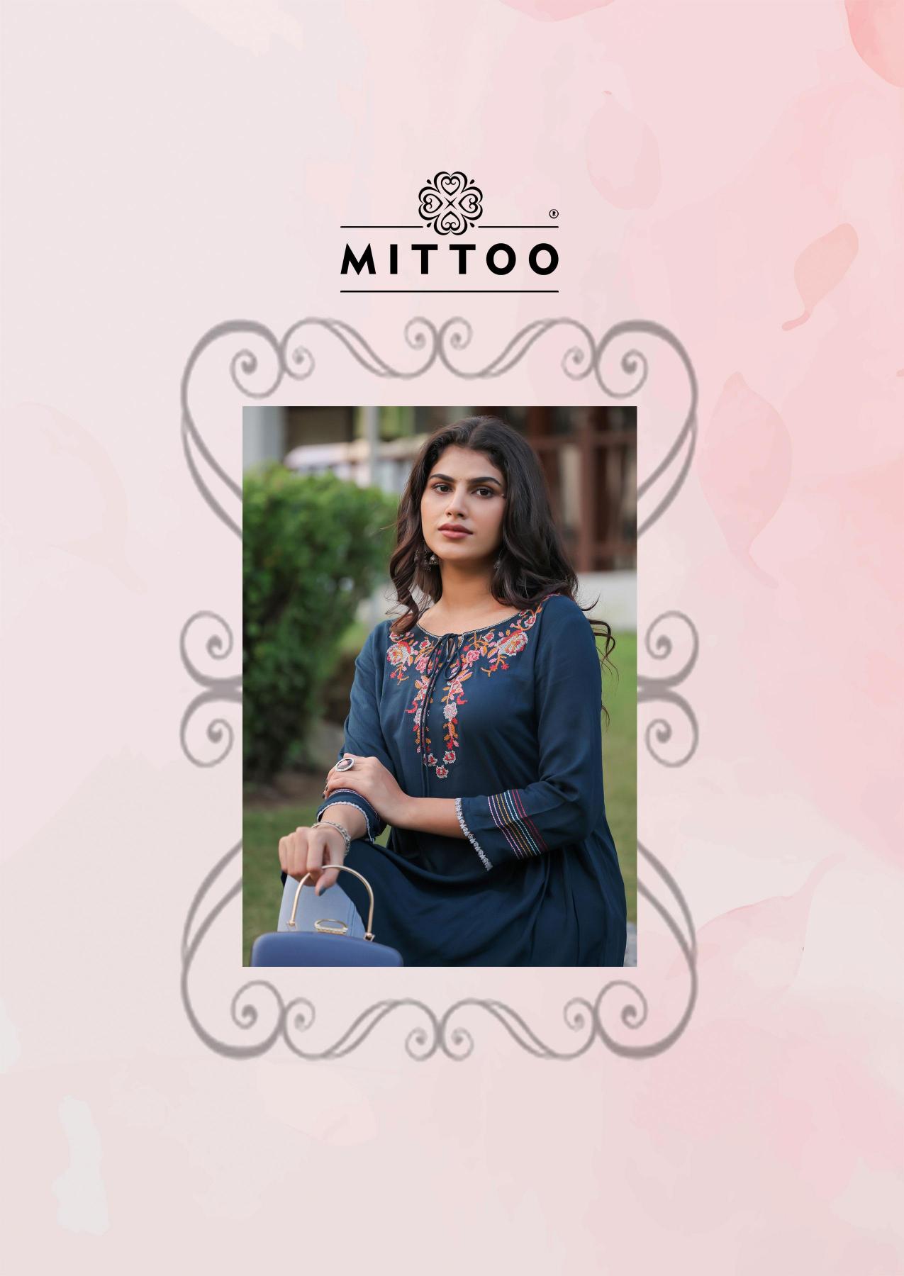 Mittoo Victoria Vol 7 kurti catalogue simple and sweet
