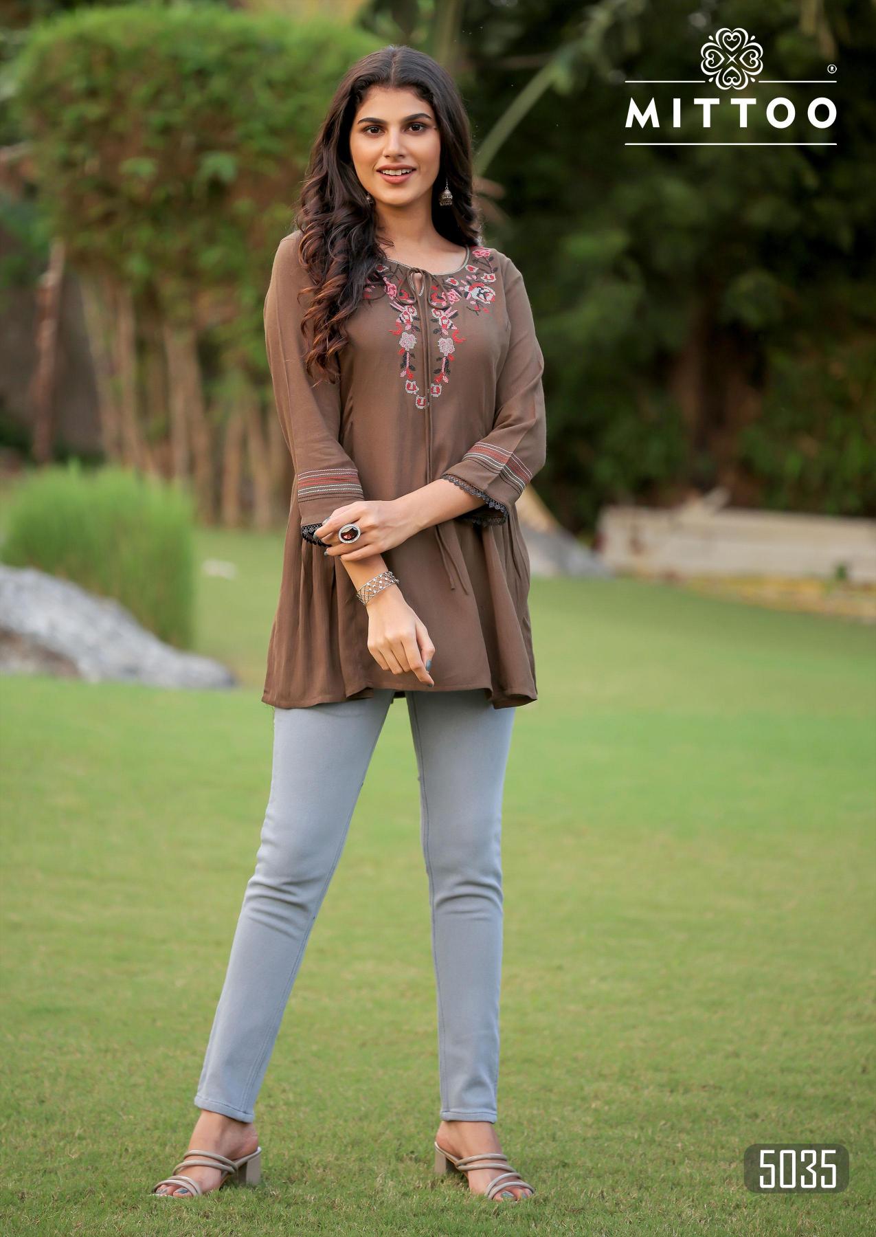 Mittoo Victoria Vol 7 kurti catalogue simple and sweet
