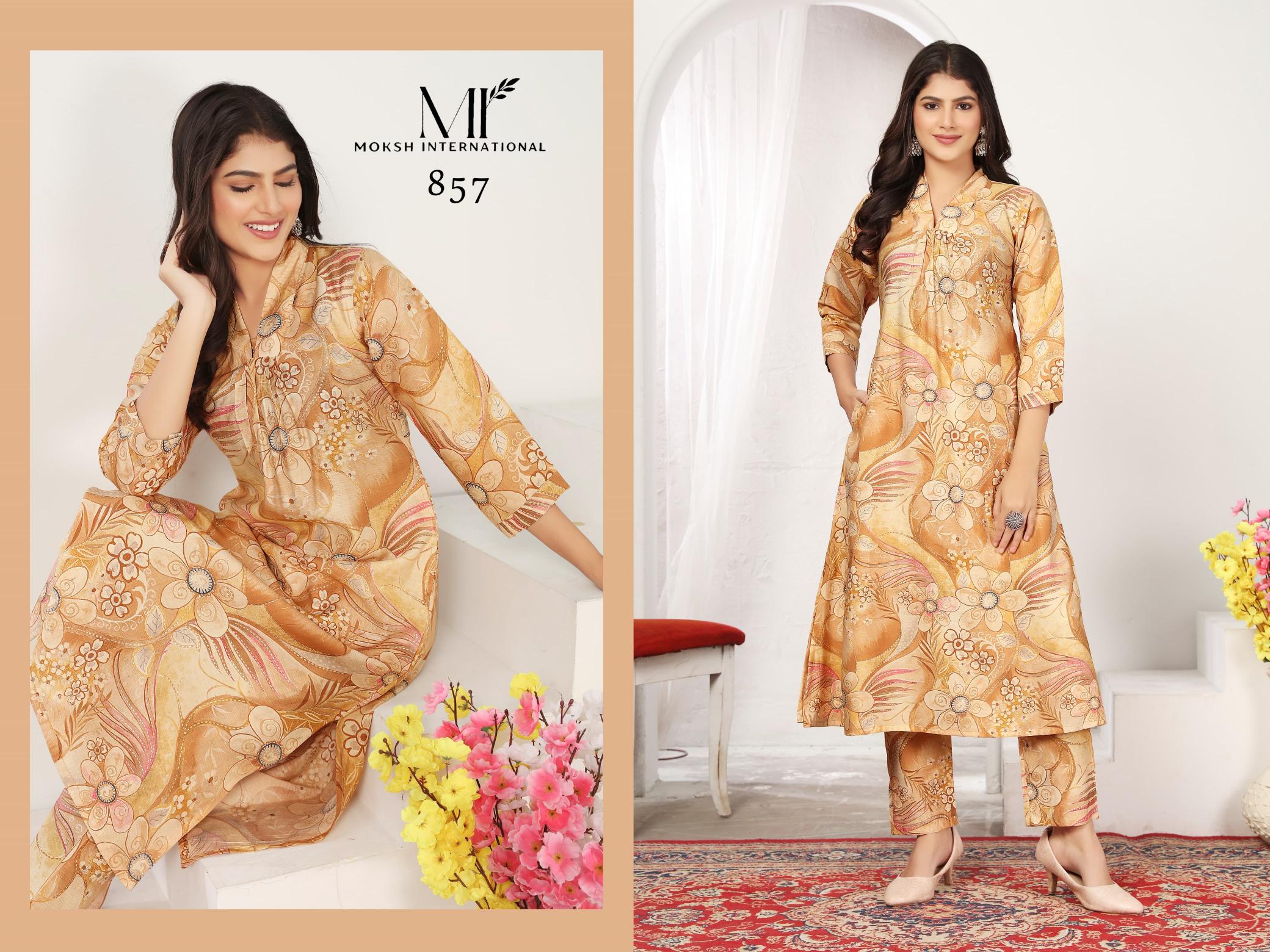 Moksh International Wondor Vol 1 Catalog Fancy Western Co Ord Set
