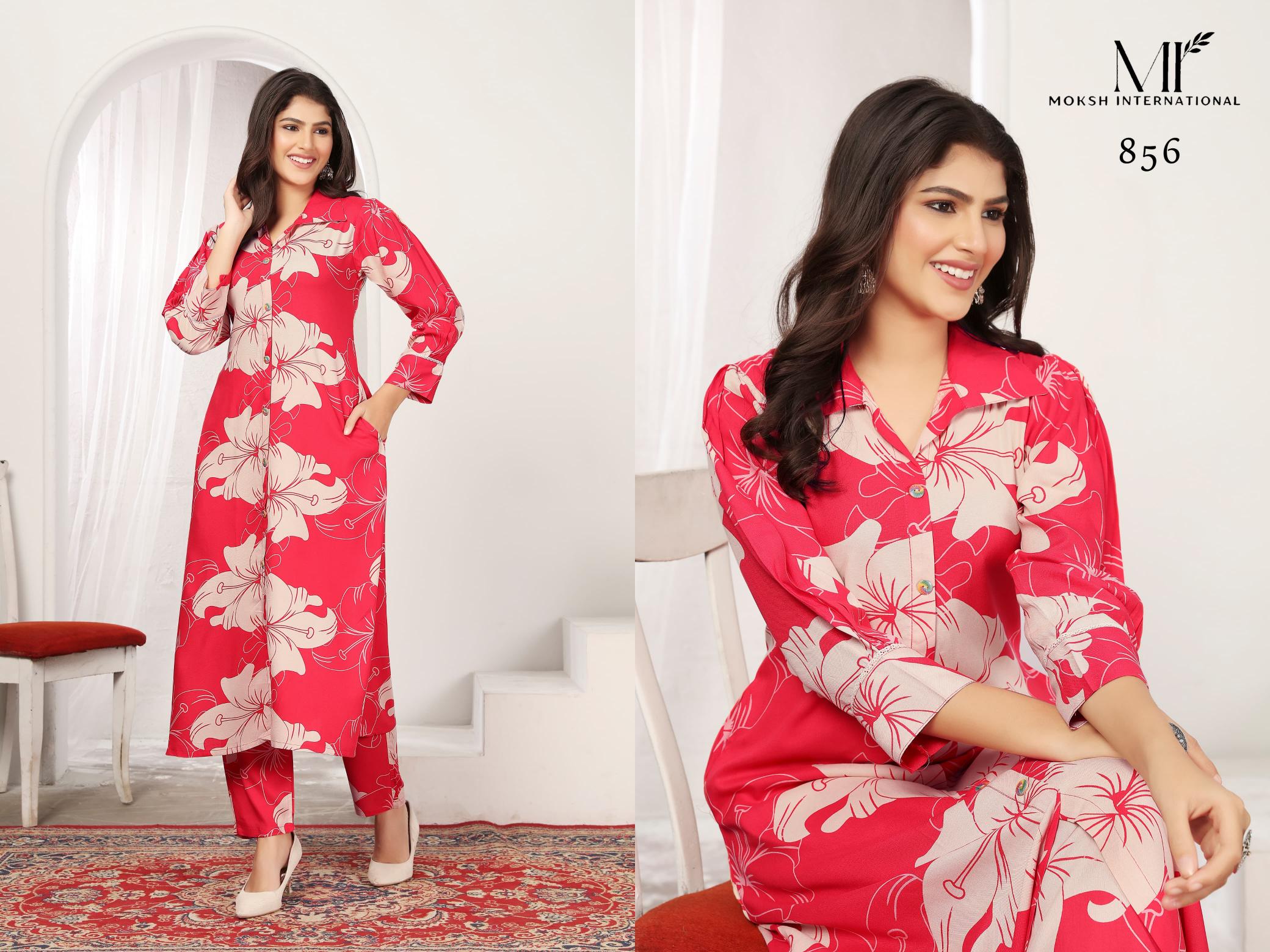 Moksh International Wondor Vol 1 Catalog Fancy Western Co Ord Set