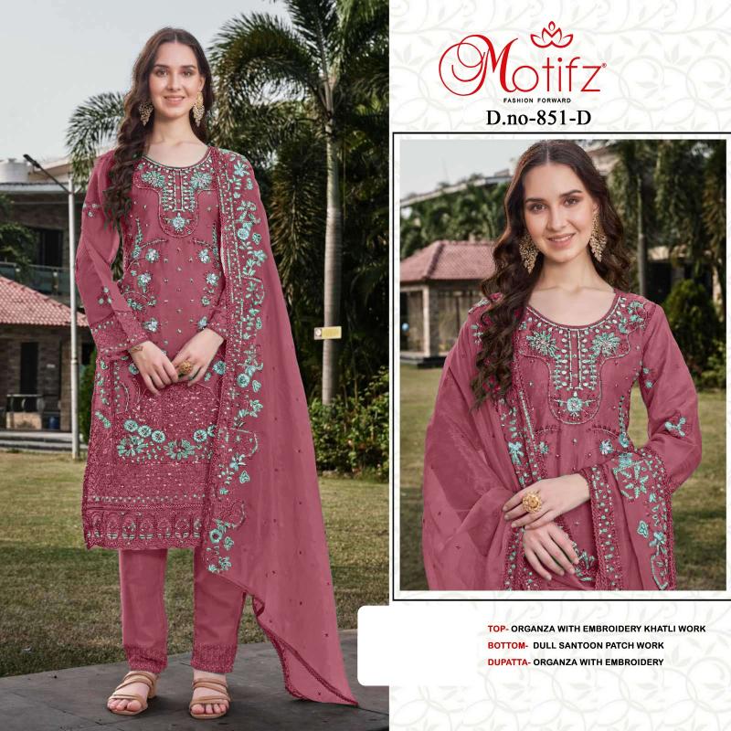 Motifz 851ABCD Catalog pakistani suits with pants