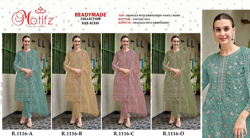 Motifz R 1116 Catalog buy pakistani suits online india