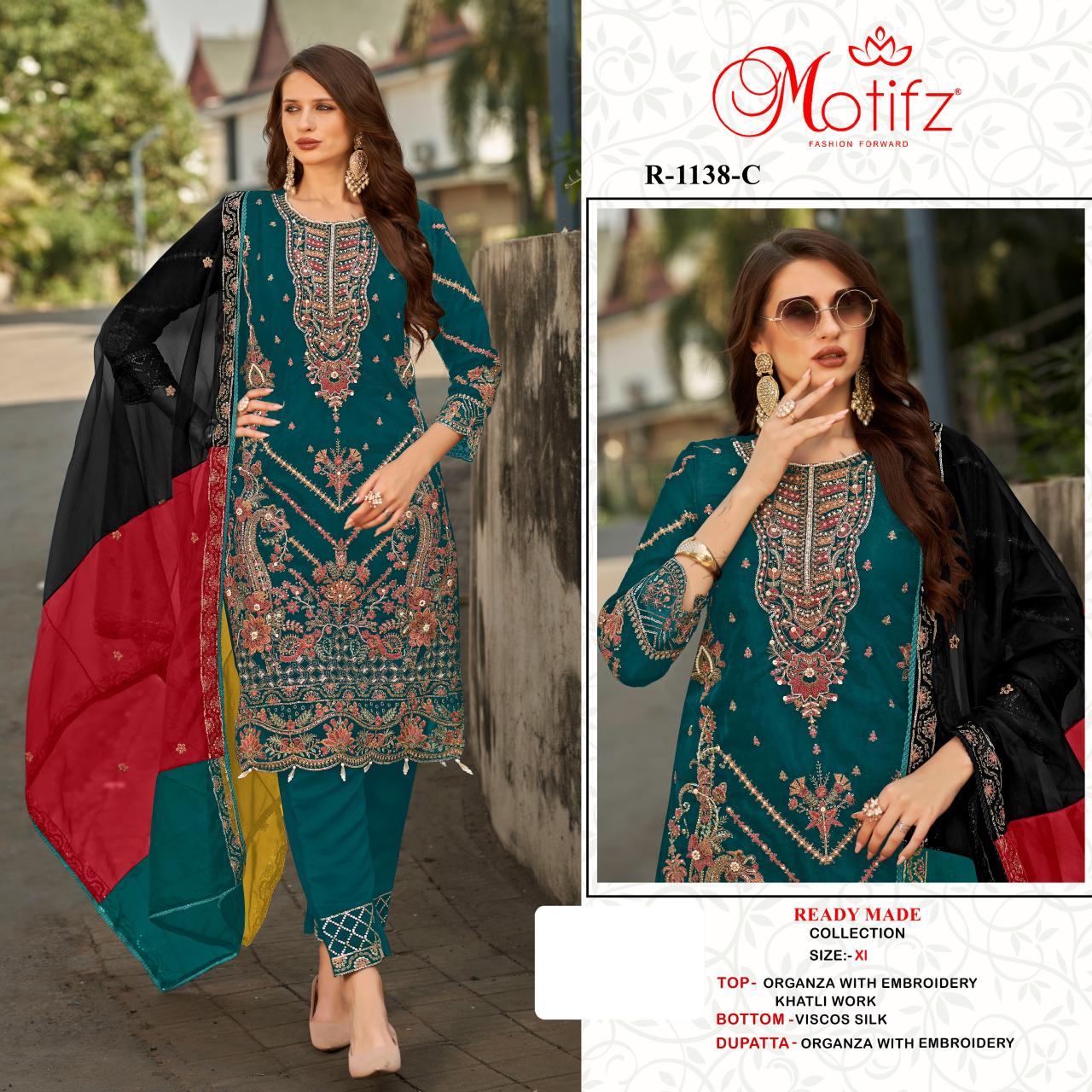 Motifz R 1138 Catalog buy pakistani suits in lucknow