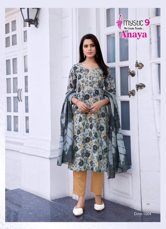 Mystic 9 Anaya Vol 1 kurti with bottom wholesale