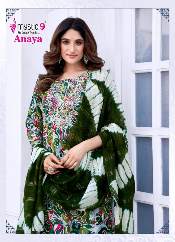 Mystic 9 Anaya Vol 1 kurti with bottom wholesale