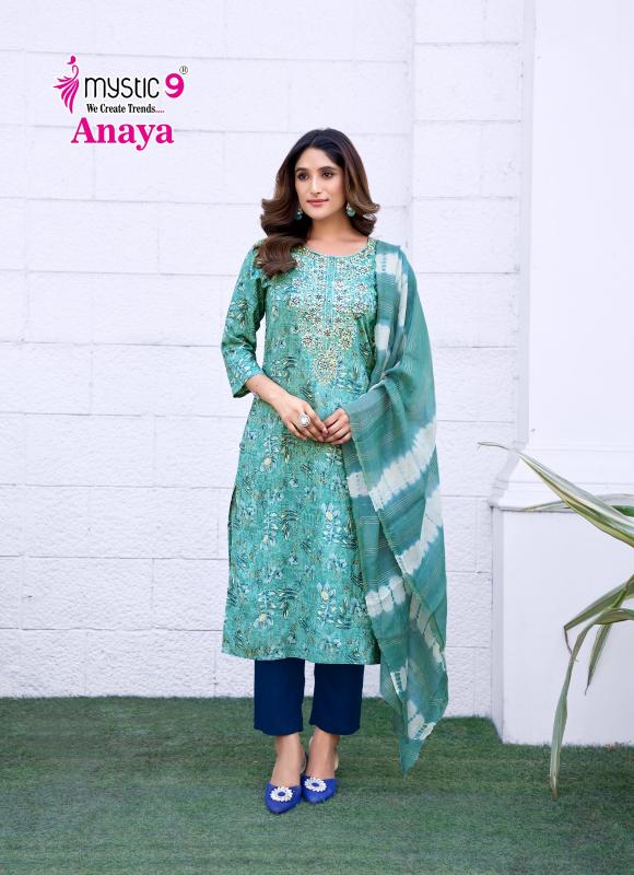 Mystic 9 Anaya Vol 1 kurti with bottom wholesale