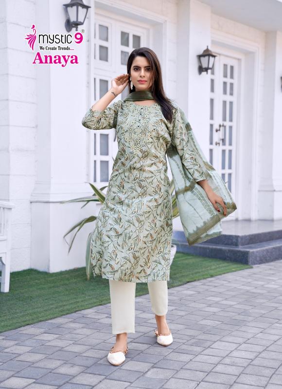 Mystic 9 Anaya Vol 1 kurti with bottom wholesale