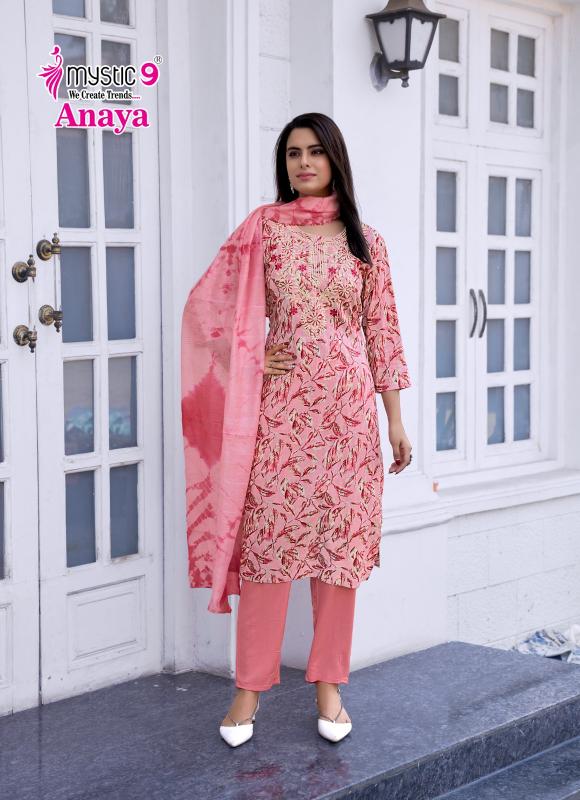 Mystic 9 Anaya Vol 1 kurti with bottom wholesale