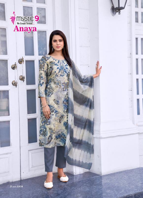Mystic 9 Anaya Vol 1 kurti with bottom wholesale