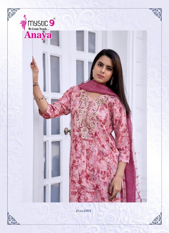 Mystic 9 Anaya Vol 1 kurti with bottom wholesale