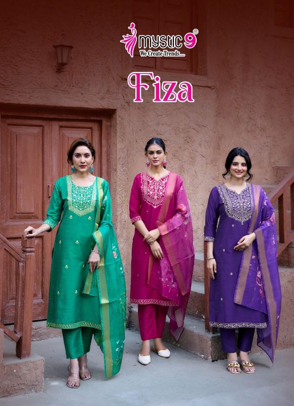 Mystic 9 Fiza Vol 3 catalogue design kurti
