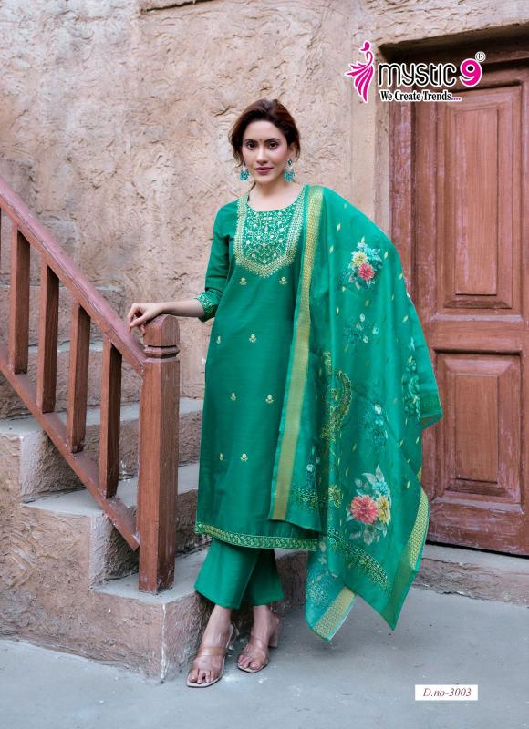 Mystic 9 Fiza Vol 3 catalogue design kurti